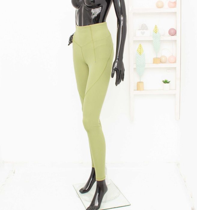 Lululemon Wunder Train оригинален дамски клин висока талия зелен XS