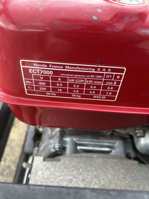 Трифазен генератор honda