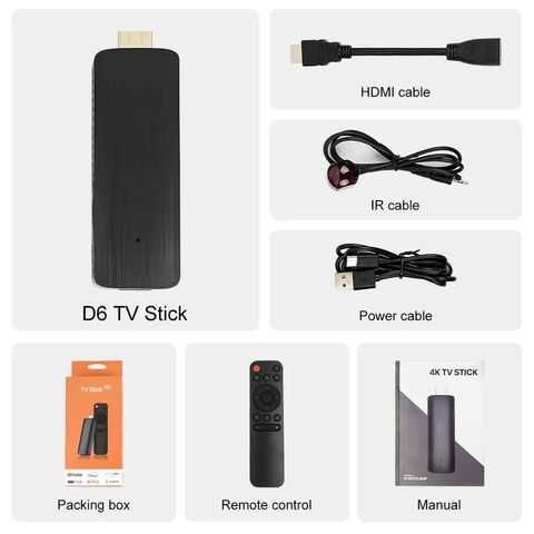 D6 4K ATV Тв Стик Андроид 10 Allwinner H313 Quad Core 4k fire TV stick