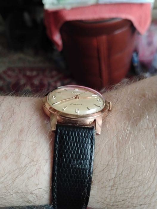 Ceas automatic aur solid 14k