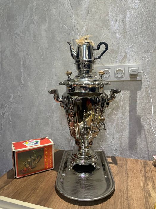 Samavar 5 litir Tula 1 sort ideal xolatta