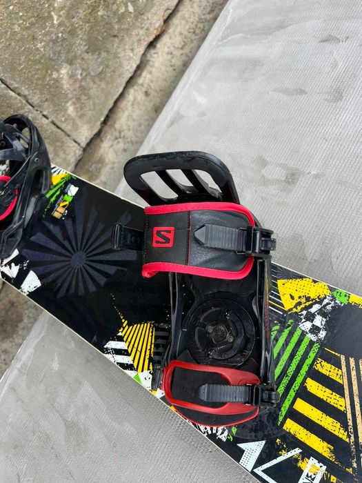 Placa snowboard Volkl Dish 149cm cu legaturi Salomon