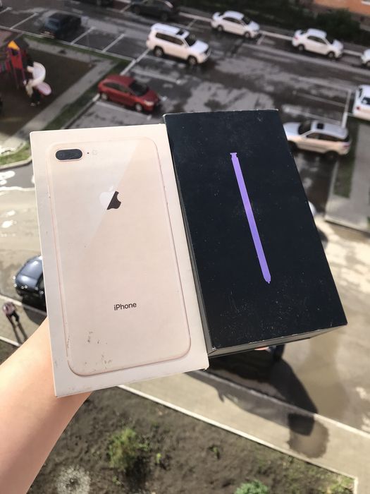 Iphone 8 plus и samsung galaxy note 9 оба 128gb