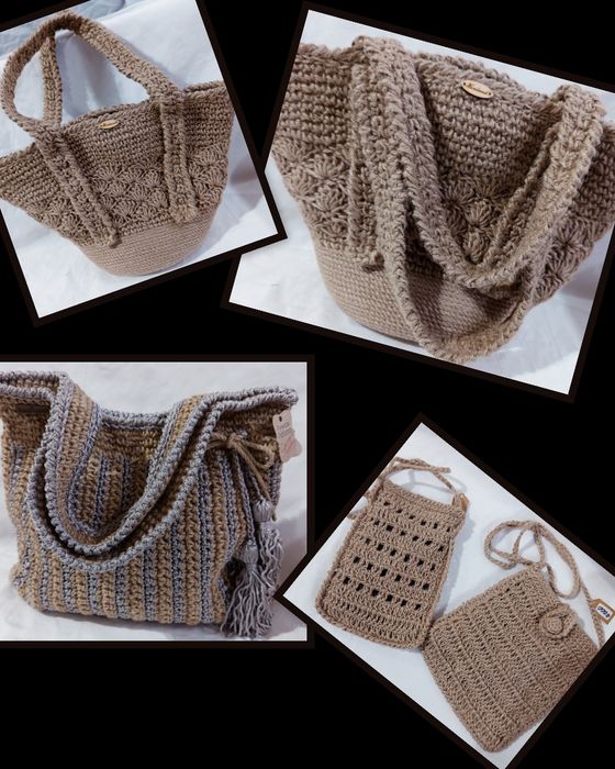 Сумочки вязаные ручной работы