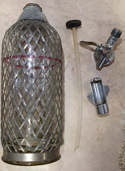 Винтидж руски сифон за газирани напитки