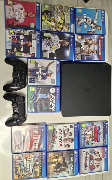 Vind PS4 cu 14 jociri