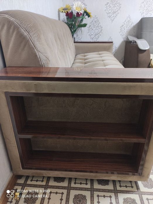 Диван материал замшевый