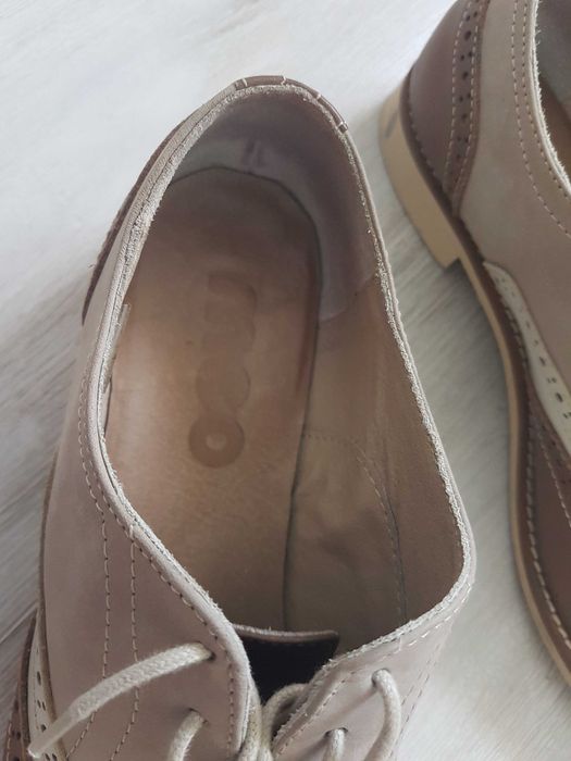 Pantofi eleganti fara toc maro marime 39