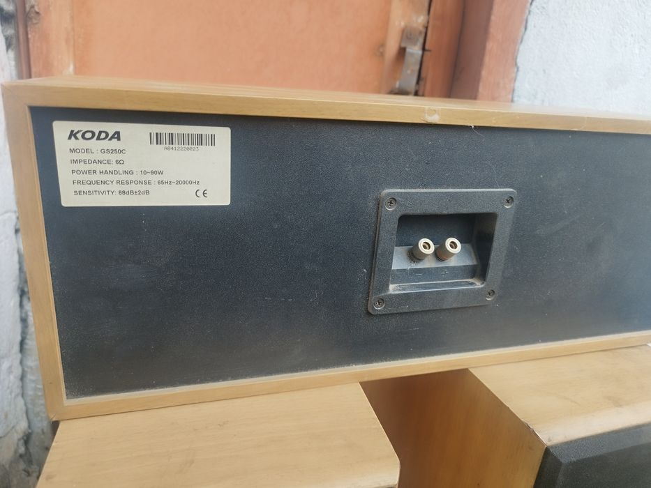Колонки от домашнего кинотеатра.