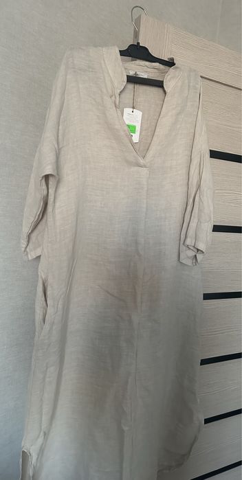 Платье лен,Италия,новая