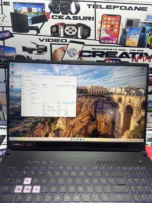 ASUS TUF / I5 12th Gen / RTX 3050 / 16 GB RAM / 500 GB / CreativAmanet