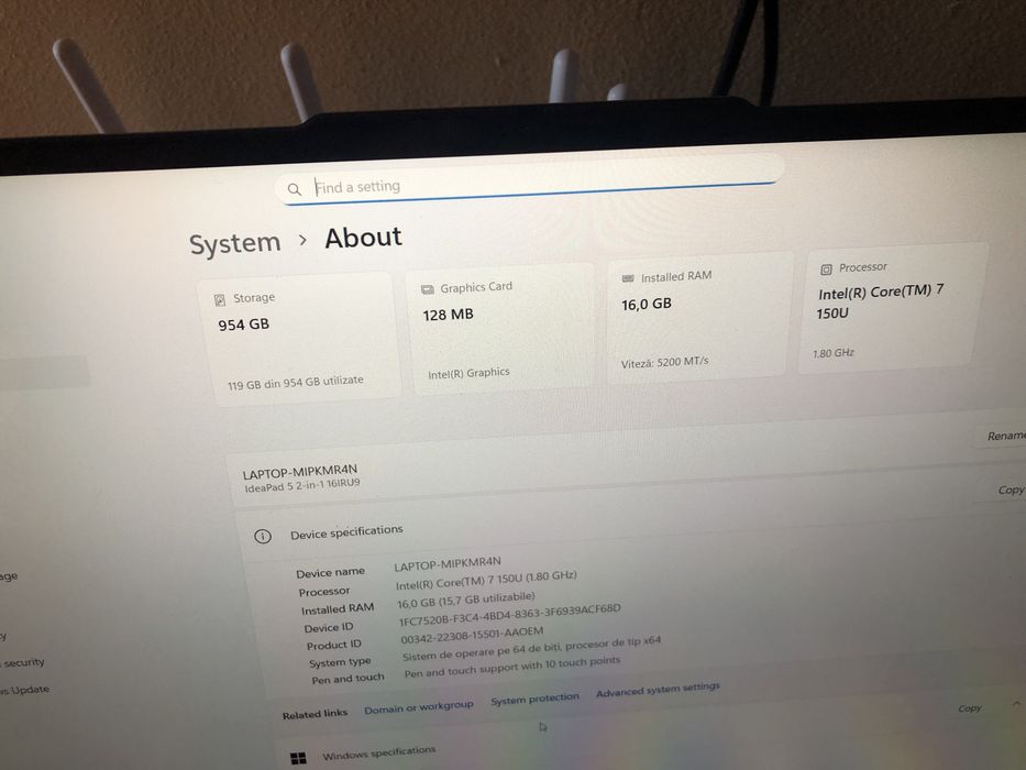 Lenovo IdeaPad 5 2-in-1 16IRU9 – Intel Core 7, 16 GB RAM, SSD 1 TB, Touchscreen 16