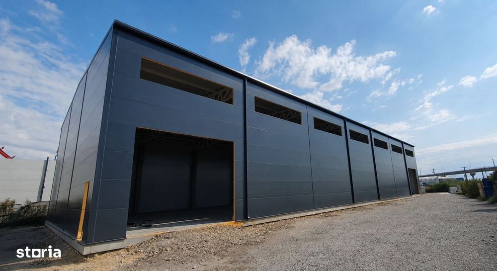 Hala industriala noua 780 mp + birouri 110/140 mp | Langa Metro