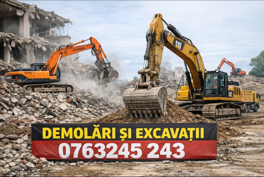 Agregate de balastiera si moloz demolari