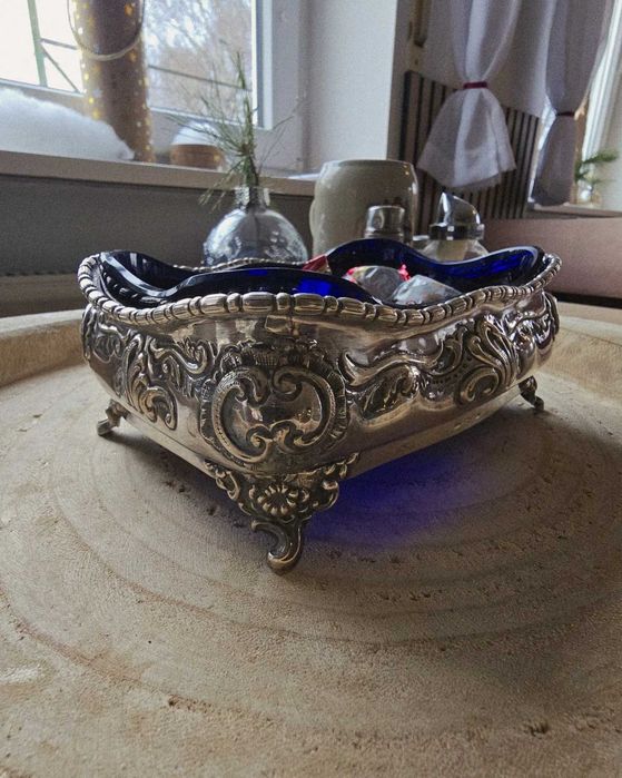 Fructieră/Bombonieră Argint 800 masiv - Stil Neo-Rococo