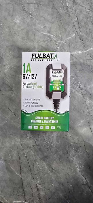 Incarcator baterii motociclete - atv inteligent fulbat 1000 6/12v 1A