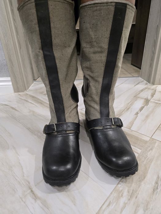 Здрави мъжки ботуши №43 – кожа, топли и удобни