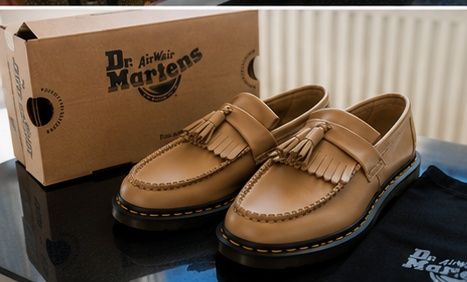 Dr. Martens Adrian YS Tassel Loafers EU43 | Saddle Tan | Model Rar