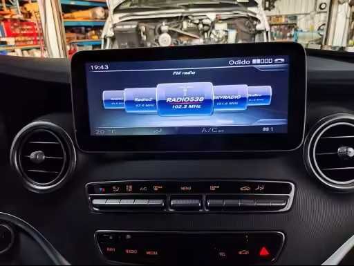 Navigatie Dedicata Android Carplay Wireless Mercedes Benz W205 W446 W447 X253 C GLC V CLASS