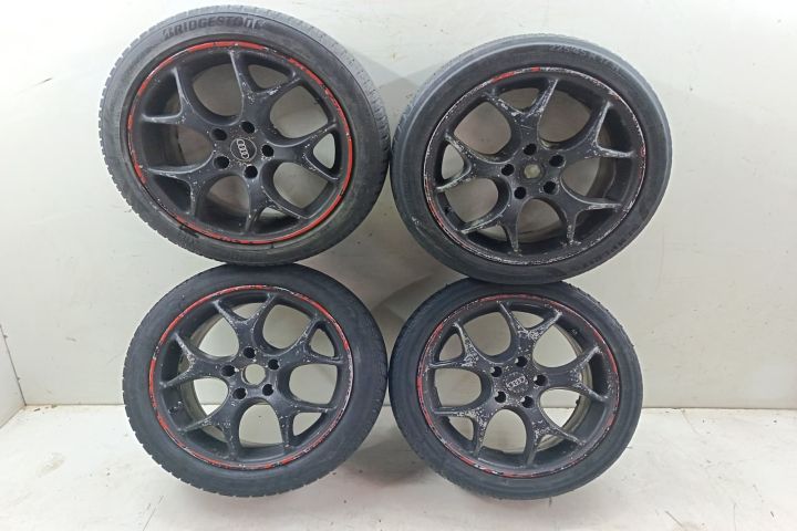 Set jante aliaj R17 Anvelope uzate 5x112 8Jx17H2 ET35 Audi A6 4F/C6 s