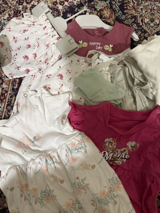 Пакет вещей для девочки 0-6месяцев