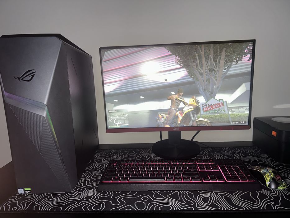 Setup gaming asus rogue