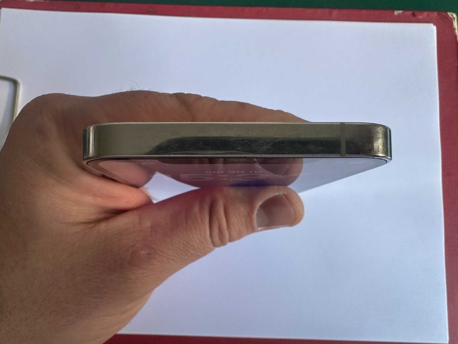 КАТО НОВ !!! iPhone 12 Pro - Бял - 256GB - Отключен - 100% БАТЕРИЯ !!!