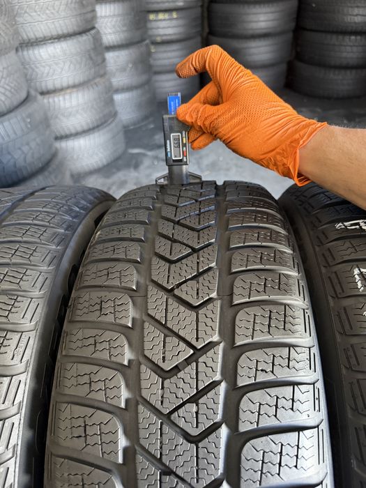 4 anvelope iarna 215/55/17 , Pirelli , 6.7 mm , DOT 2023 !
