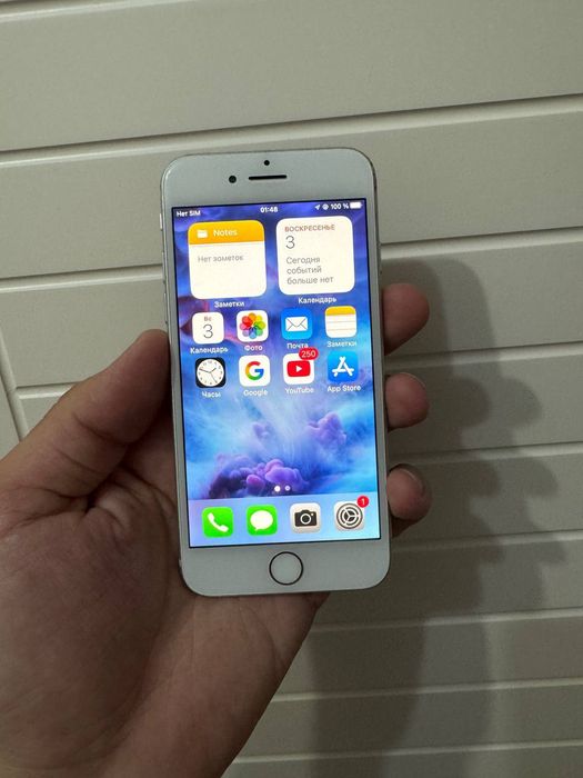 Apple Iphone 7 256GB Silver White Original Igravoy Holati Yaxshi 256gb