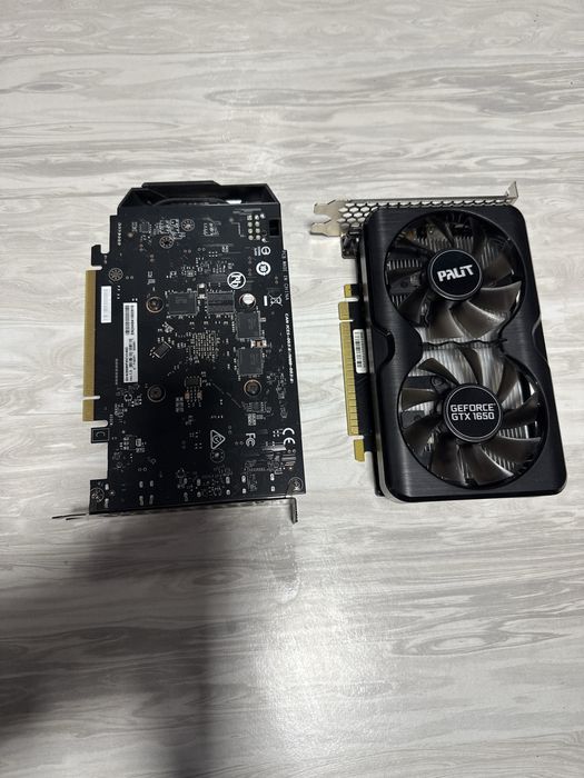 Продам или обменяю 2 видеокарты 1650