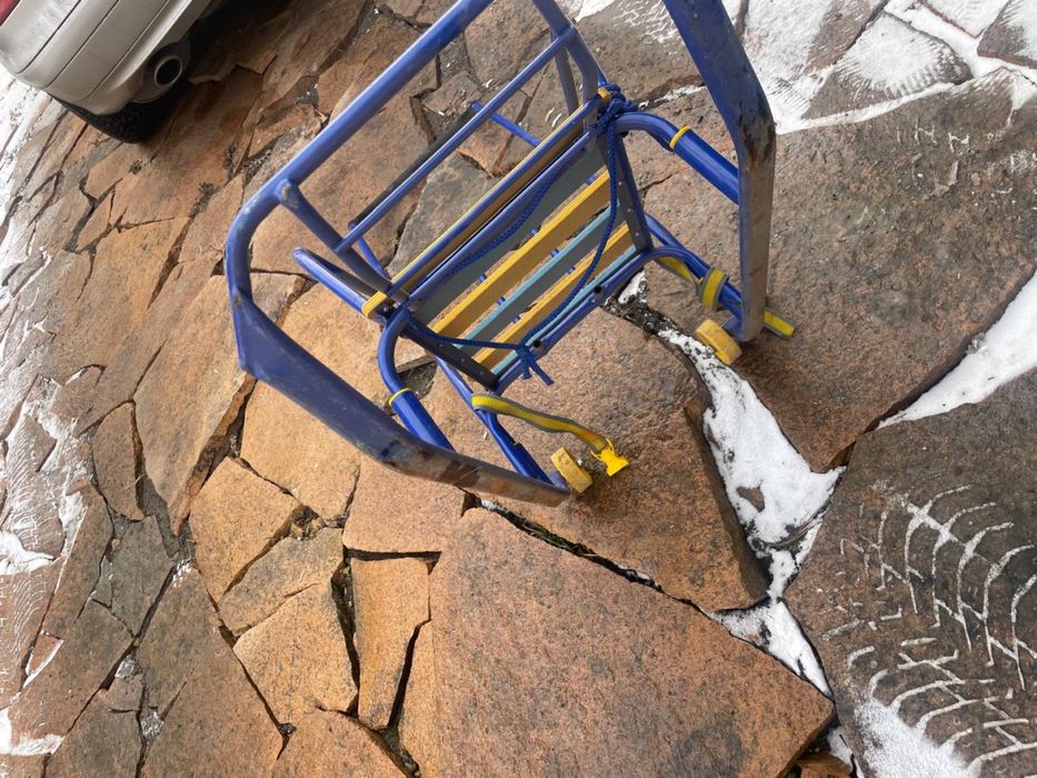 Санки новые детские