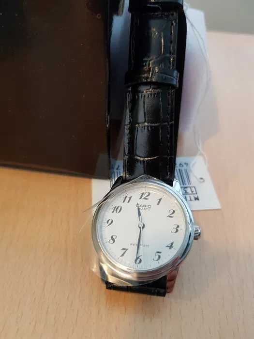 Ceas Casio , analogic, clasic, curea piele, NOU