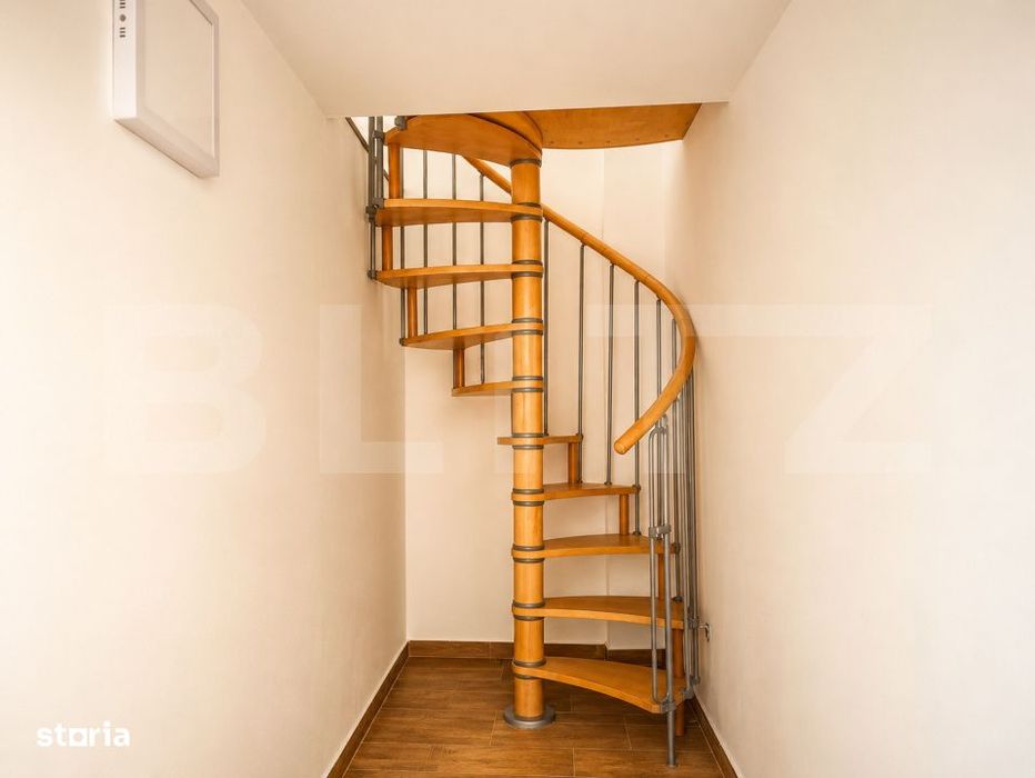Apartament pe doua nivele de inchiriat, 60 mp, zona Ultracentrala