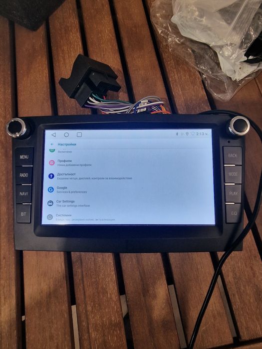 Еssgoo/ навигация 7 инча, подходяща за Toyota Corolla 2002–2007 г. Car