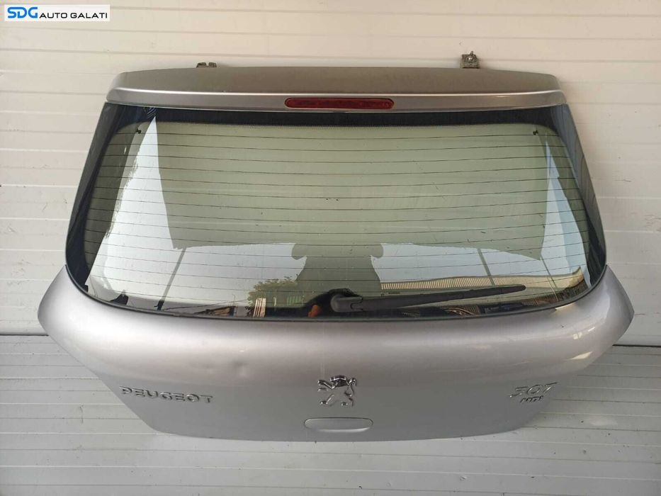 Haion Hayon Portbagaj Dezechipat cu Luneta Geam Sticla Peugeot 307 Hatchback 2002 - 2008 [L1502]