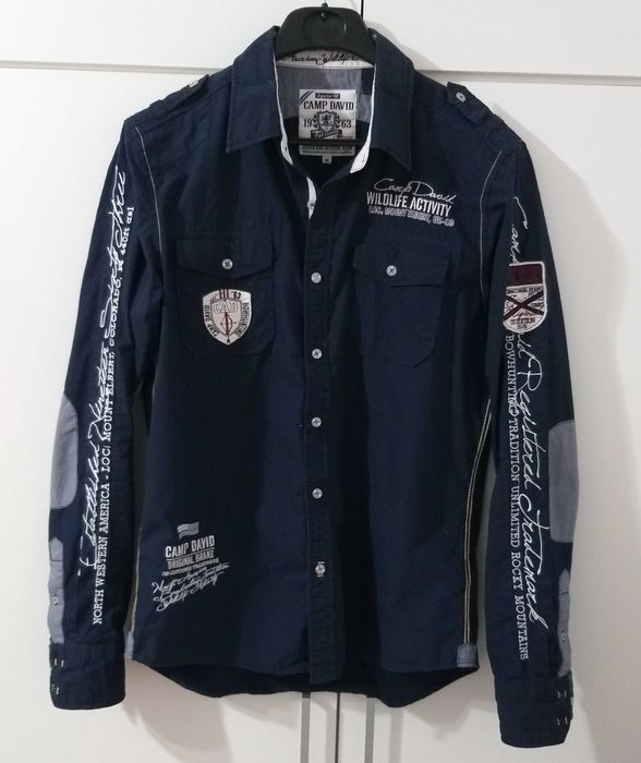 Camasa bluza Originala CAMP DAVID model sport pentru cunoscatori