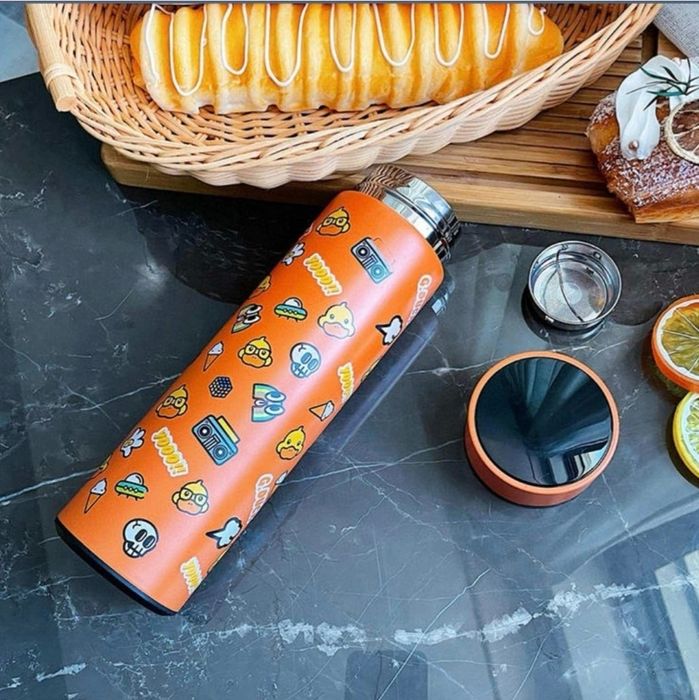 Термос с термометър