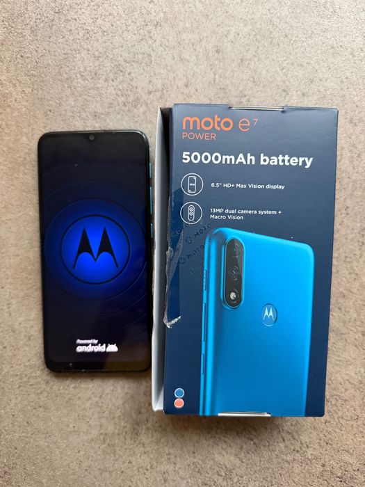 Motorola Moto E7 Power 64GB / 4GB RAM, Dual SIM, cu cutie