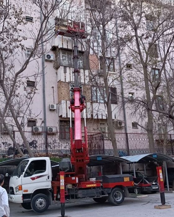 Avto vishka 28M usluga автоВышка кран