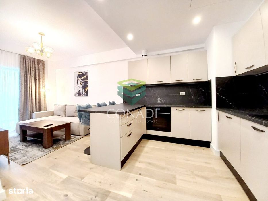 Studio dublu modern în The Level – Străulești 48 mp