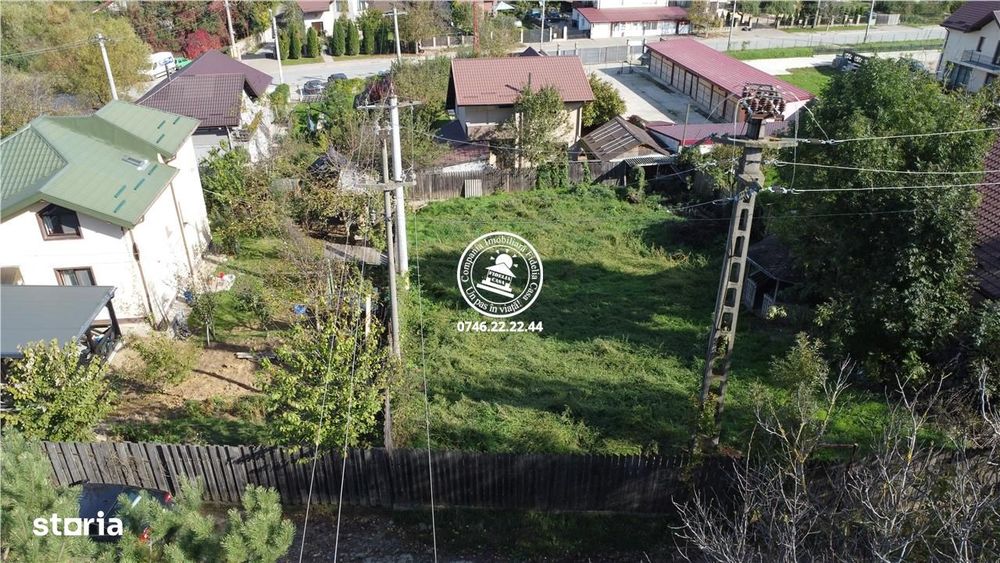 Teren pentru constructii case  de vanzare Iasi, Bucium,