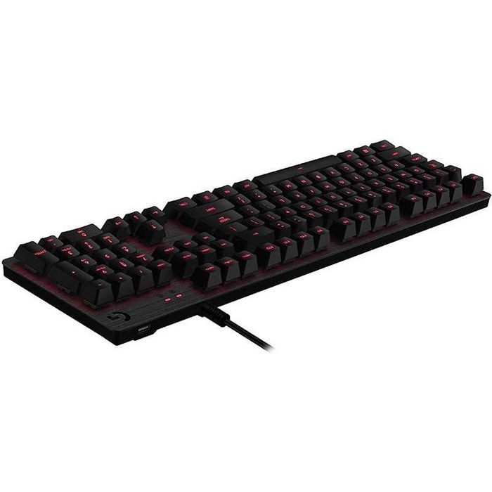 Tastatura Mecanica gaming Logitech G413 Carbon Red switch Romer-G Noua Sigilata
