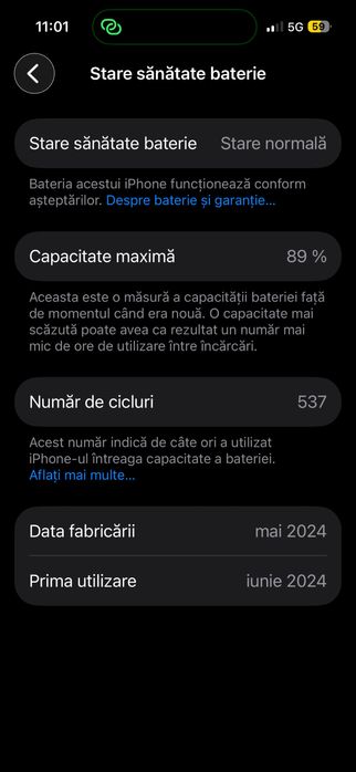 Iphone 15 PRO 128 GB Natural Titanium in garantie