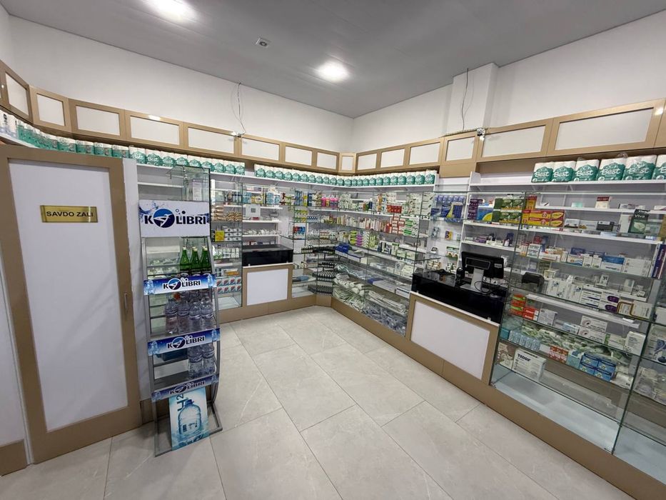 Аптека таййор хужжатлари жойи билан бирга сотилади