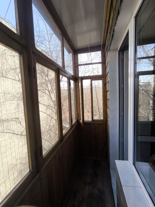 Продам деревянный балкон