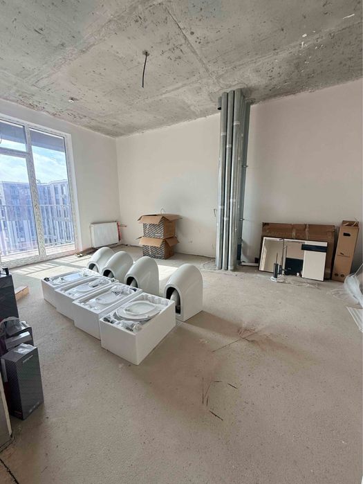 Новостройка 2х комнатная коробка 48 м² ЖК NRG Jomiy, Алмазарский район