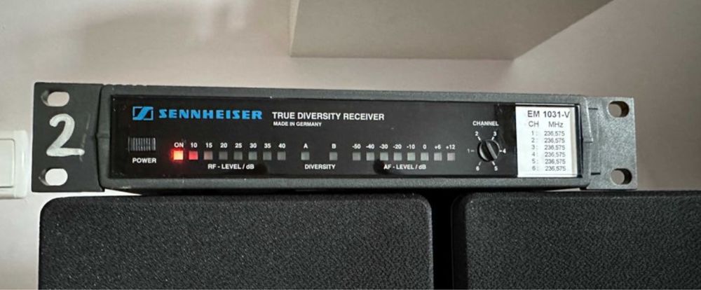 Sennheiser receiver EM 1031-V 236.575 Mhz microfon statie profesional
