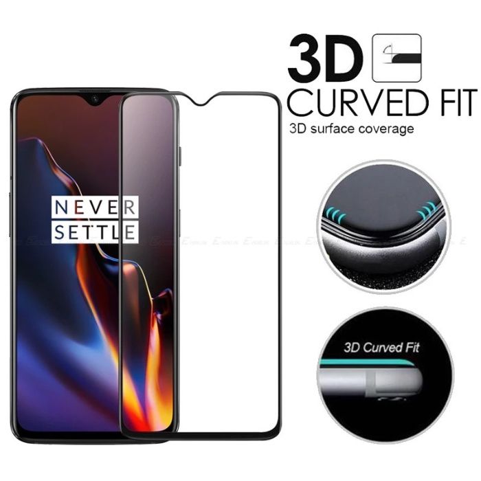 Folie sticla 20D FULL GLUE pentru OnePlus 8T, OnePlus Nord 5G