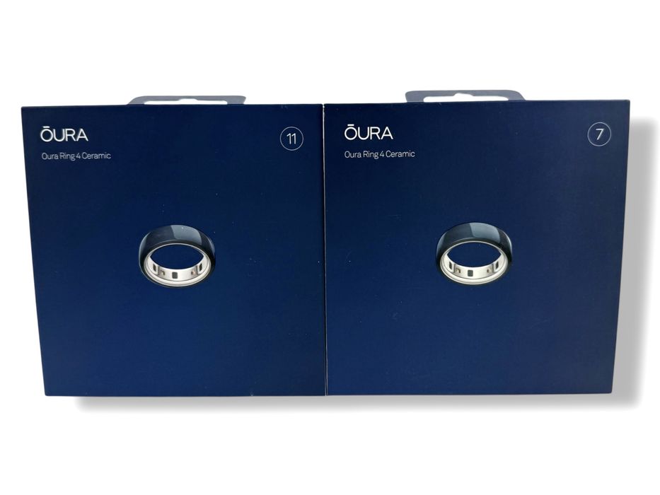 НОВ! Смарт Пръстен Oura Ring 4 Ceramic MIdnight Size 7 / 11