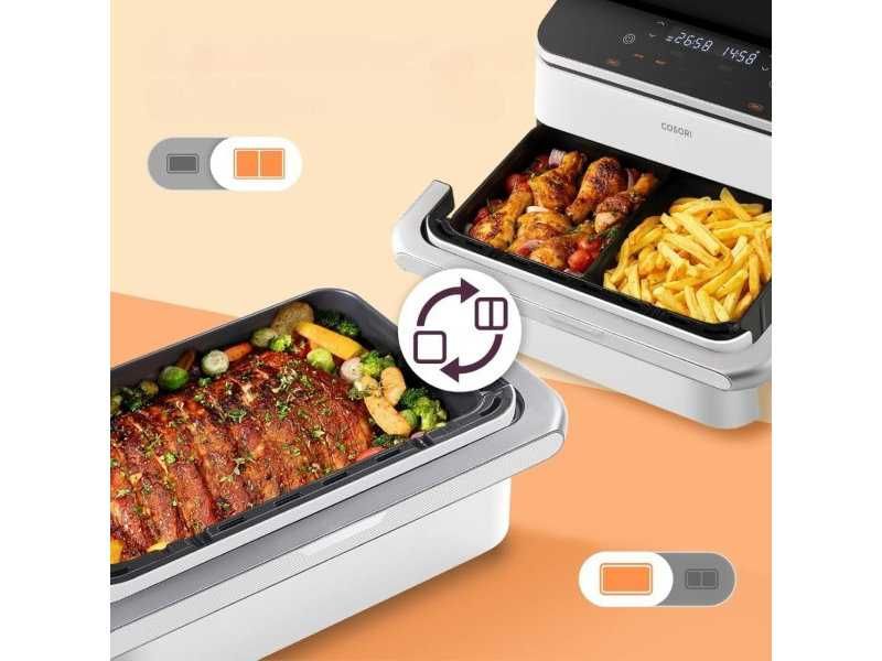 Еър Фрайър с Две Зони за Готвене COSORI Dual Blaze TwinFry 10L